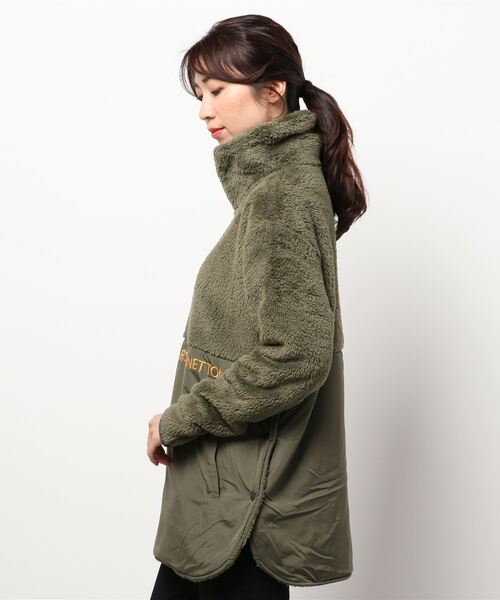 BENETTON (UNITED COLORS OF BENETTON)（ベネトンユナイテッドカラーズオブベネトン）の「【BENETTON / ベネトン】レディースシャギープルオーバー（その他トップス・レディース・ホワイト/ブラック/パープル/カーキ・SMALL/MEDIUM/LARGE/X-LARGE）」の8枚目の写真