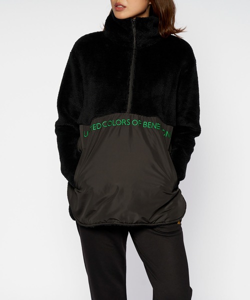 BENETTON (UNITED COLORS OF BENETTON)（ベネトンユナイテッドカラーズオブベネトン）の「【BENETTON / ベネトン】レディースシャギープルオーバー（その他トップス・レディース・ホワイト/ブラック/パープル/カーキ・SMALL/MEDIUM/LARGE/X-LARGE）」の16枚目の写真