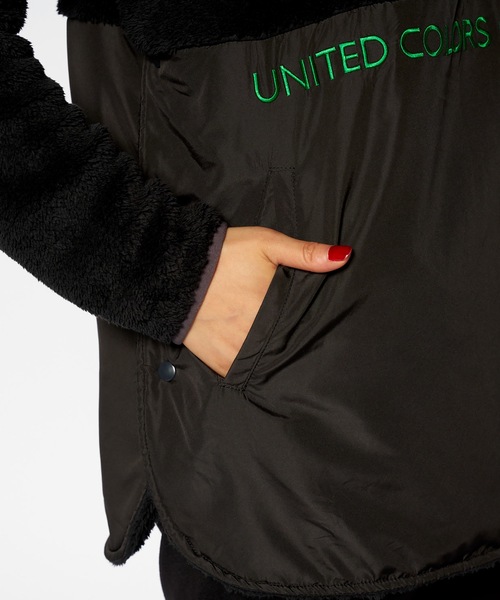 BENETTON (UNITED COLORS OF BENETTON)（ベネトンユナイテッドカラーズオブベネトン）の「【BENETTON / ベネトン】レディースシャギープルオーバー（その他トップス・レディース・ホワイト/ブラック/パープル/カーキ・SMALL/MEDIUM/LARGE/X-LARGE）」の6枚目の写真