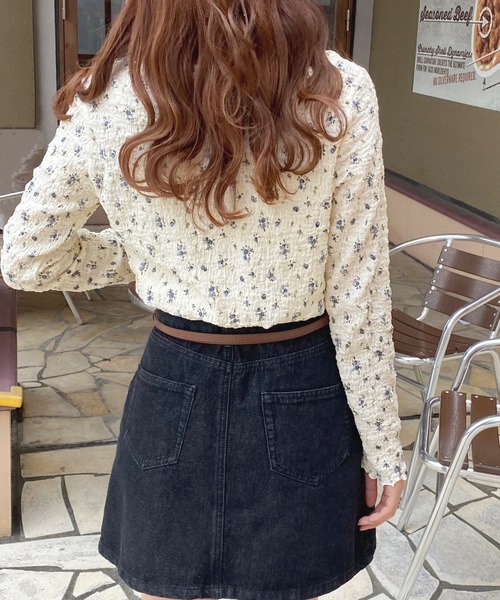 apres jour(アプレジュール)の「シャーリング花柄ロングスリーブ【ZOZOTOWN限定アイテム】(Tシャツ/カットソー・レディース・オフホワイト/アイボリー/ホワイト系その他/その他・フリー/X-LARGE)」の20枚目の写真
