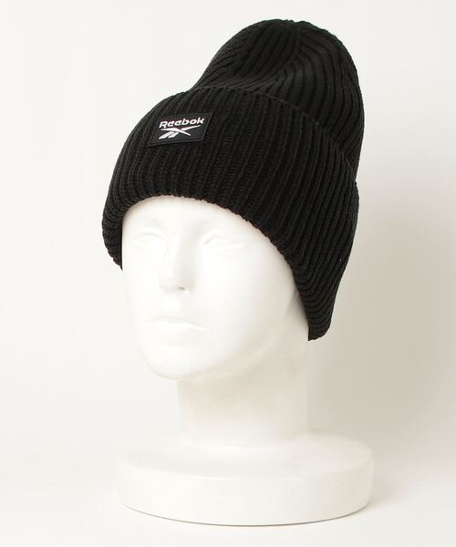 Reebok(リーボック)の「クラシックス ファウンデーション ビーニー / Classics Foundation Beanie(ニットキャップ/ビーニー・メンズ・キャメル/ブラック/ライトピンク・LARGE)」の9枚目の写真