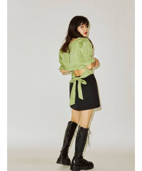 jouetie（ジュエティ）の「レースアップスニーカーソールロングブーツ（ブーツ・レディース・ブラック・M/L）」の16枚目の写真