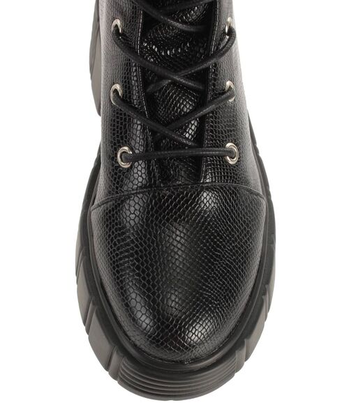 jouetie（ジュエティ）の「レースアップスニーカーソールロングブーツ（ブーツ・レディース・ブラック・M/L）」の13枚目の写真
