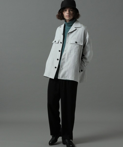 HARE（ハレ）の「ウラケタートルスウェットプルオーバー(HARE)（スウェット・メンズ・オフホワイト/ブラック/グレー/グリーン・SMALL/MEDIUM/LARGE）」の19枚目の写真