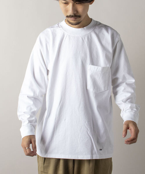 Goodwear(Since1983)(グッドウェア)の「【WEB限定】【Goodwear×ANK】CLASSIC NECK ロングスリーブ ポケT(Tシャツ/カットソー・メンズ・ホワイト/ブラック・LARGE/X-LARGE)」の15枚目の写真