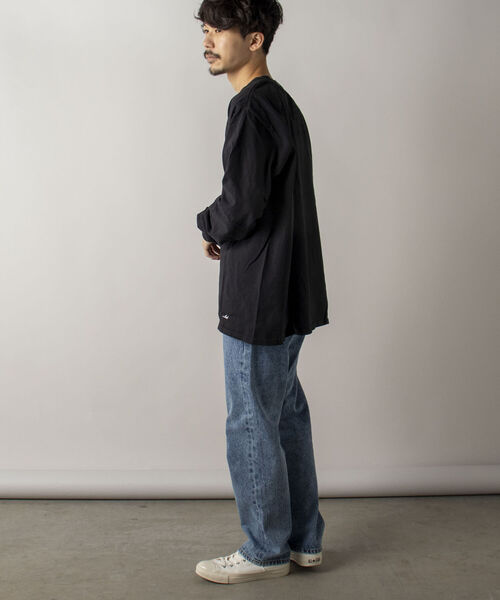 Goodwear(Since1983)(グッドウェア)の「【WEB限定】【Goodwear×ANK】CLASSIC NECK ロングスリーブ ポケT(Tシャツ/カットソー・メンズ・ホワイト/ブラック・LARGE/X-LARGE)」の18枚目の写真