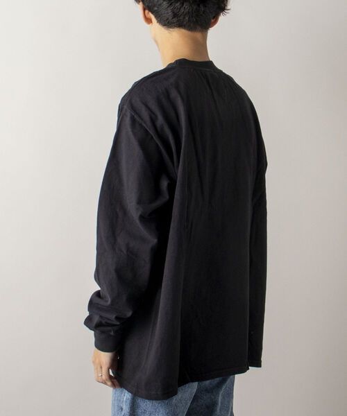 Goodwear(Since1983)(グッドウェア)の「【WEB限定】【Goodwear×ANK】CLASSIC NECK ロングスリーブ ポケT(Tシャツ/カットソー・メンズ・ホワイト/ブラック・LARGE/X-LARGE)」の4枚目の写真