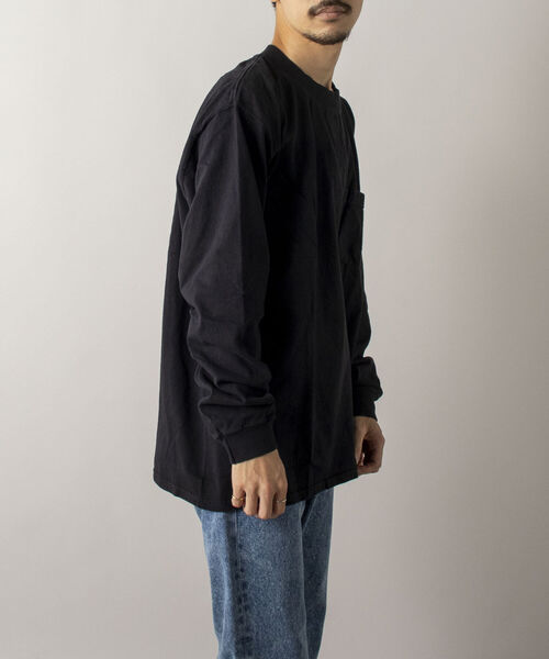 Goodwear(Since1983)(グッドウェア)の「【WEB限定】【Goodwear×ANK】CLASSIC NECK ロングスリーブ ポケT(Tシャツ/カットソー・メンズ・ホワイト/ブラック・LARGE/X-LARGE)」の6枚目の写真