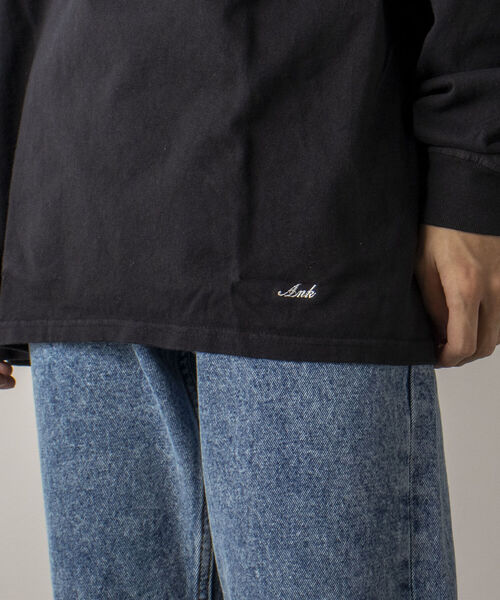 Goodwear(Since1983)(グッドウェア)の「【WEB限定】【Goodwear×ANK】CLASSIC NECK ロングスリーブ ポケT(Tシャツ/カットソー・メンズ・ホワイト/ブラック・LARGE/X-LARGE)」の10枚目の写真