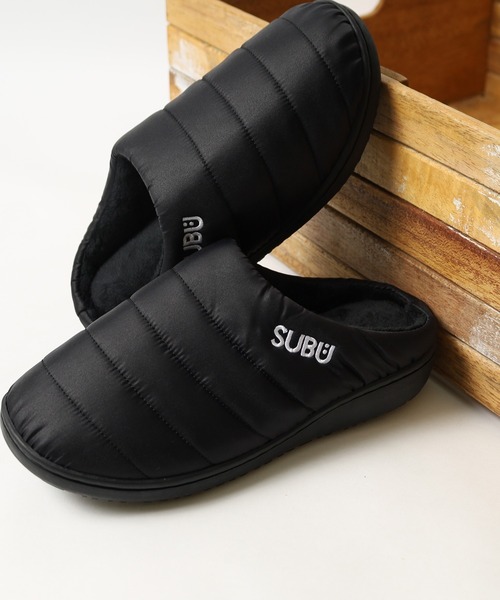 SUBU（スブ）の「[SUBU/スブ] SUBU PERMANENT ウィンターダウンサンダル（サンダル・レディース・カモフラージュ/ブラック/ダークグレー/ベージュ・2/1/3/0）」の18枚目の写真
