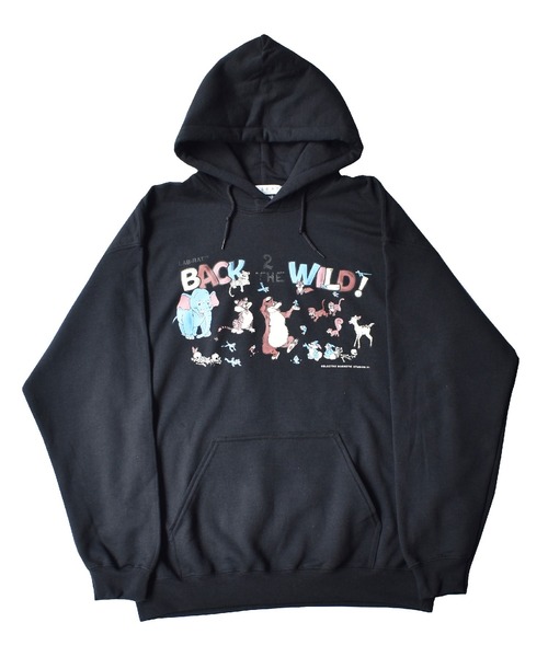 LABRAT(ラブラット)の「Nick Atkins×LABRAT "BACK 2 THE WILD" Hoodie(パーカー・メンズ・ホワイト/ブラック/パープル・LARGE/X-LARGE)」の2枚目の写真