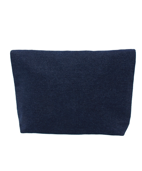 WEGO（ウィゴー）の「WEGO/デニムクラッチバッグ（クラッチバッグ・レディース・ダークインディゴブルー/ライトインディゴブルー・FREE）」の6枚目の写真