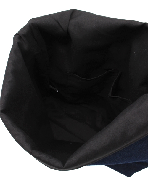 WEGO（ウィゴー）の「WEGO/デニムクラッチバッグ（クラッチバッグ・レディース・ダークインディゴブルー/ライトインディゴブルー・FREE）」の9枚目の写真