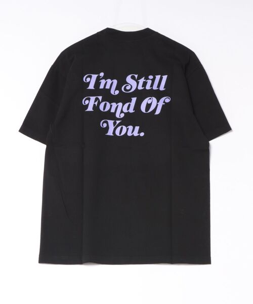 LAVENDER(ラベンダー)の「I'M STILL FOND OF YOU T-SHIRT(Tシャツ/カットソー・メンズ・ブラック×ホワイト/ブラック×パープル・MEDIUM/LARGE/XX-LARGE/X-LARGE)」の17枚目の写真
