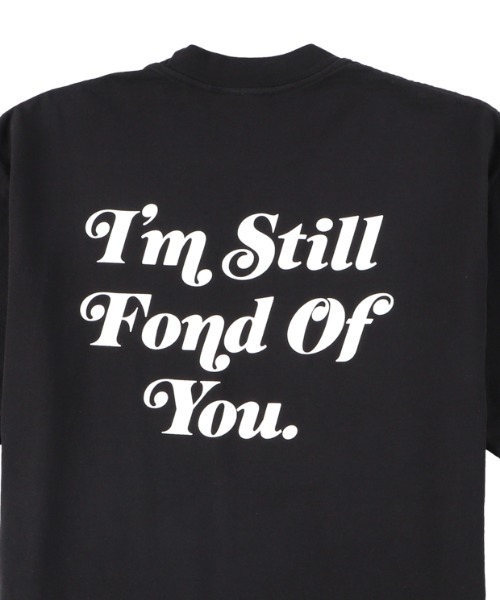 LAVENDER(ラベンダー)の「I'M STILL FOND OF YOU T-SHIRT(Tシャツ/カットソー・メンズ・ブラック×ホワイト/ブラック×パープル・MEDIUM/LARGE/XX-LARGE/X-LARGE)」の3枚目の写真