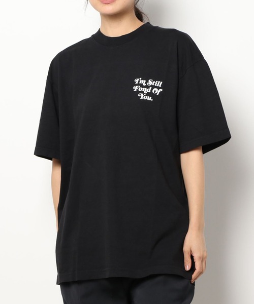 LAVENDER(ラベンダー)の「I'M STILL FOND OF YOU T-SHIRT(Tシャツ/カットソー・メンズ・ブラック×ホワイト/ブラック×パープル・MEDIUM/LARGE/XX-LARGE/X-LARGE)」の6枚目の写真