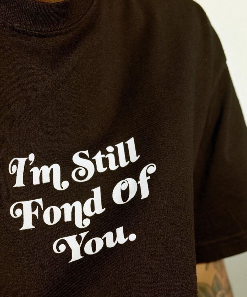 LAVENDER(ラベンダー)の「I'M STILL FOND OF YOU T-SHIRT(Tシャツ/カットソー・メンズ・ブラック×ホワイト/ブラック×パープル・MEDIUM/LARGE/XX-LARGE/X-LARGE)」の12枚目の写真