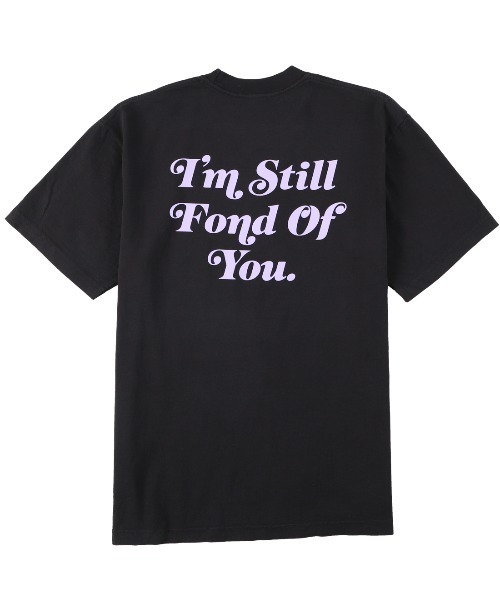 LAVENDER(ラベンダー)の「I'M STILL FOND OF YOU T-SHIRT(Tシャツ/カットソー・メンズ・ブラック×ホワイト/ブラック×パープル・MEDIUM/LARGE/XX-LARGE/X-LARGE)」の13枚目の写真