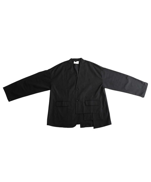 antiqua（アンティカ）の「アシメデザインジャケット（テーラードジャケット・レディース・ブラック・FREE）」の19枚目の写真