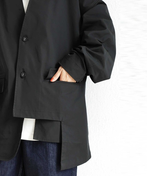 antiqua（アンティカ）の「アシメデザインジャケット（テーラードジャケット・レディース・ブラック・FREE）」の15枚目の写真