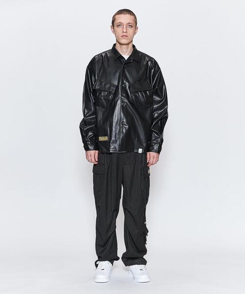MAGIC STICK（マジックスティック）の「＜MAGIC STICK＞ T-KMG FATIGUE PT/パンツ（カーゴパンツ・メンズ・ブラック/グレー・M/L）」の9枚目の写真