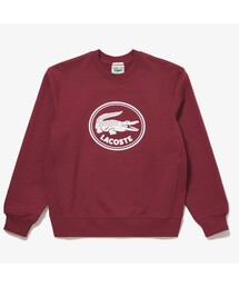 LACOSTE | ユニセックス3Dロゴオーガニックコットンスウェットシャツ(スウェット)