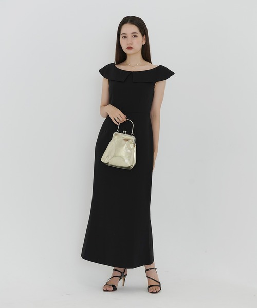 TINA：JOJUN（ティーナジョジュン）の「がま口 ハンドバッグ TINA：JOJUN（ハンドバッグ・レディース・ゴールド/ブラック・F）」の9枚目の写真