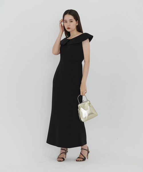 TINA：JOJUN（ティーナジョジュン）の「がま口 ハンドバッグ TINA：JOJUN（ハンドバッグ・レディース・ゴールド/ブラック・F）」の3枚目の写真