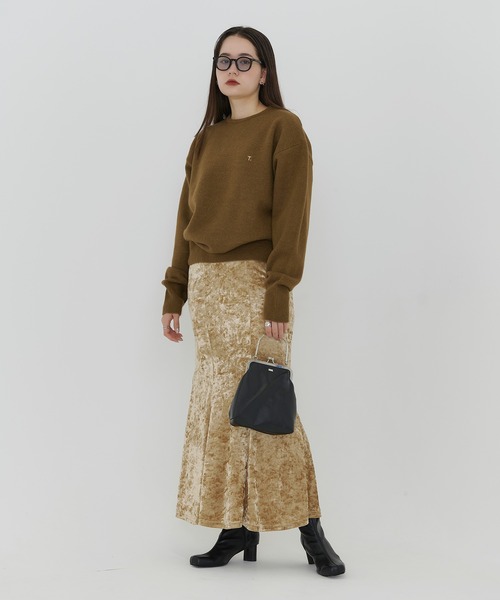 TINA：JOJUN（ティーナジョジュン）の「がま口 ハンドバッグ TINA：JOJUN（ハンドバッグ・レディース・ゴールド/ブラック・F）」の8枚目の写真