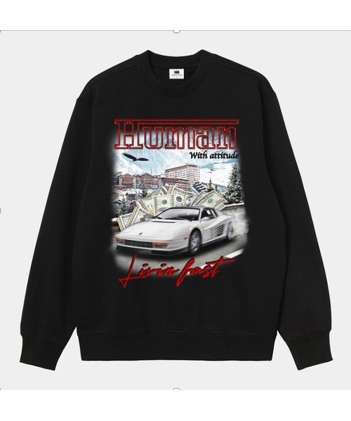 NUBIAN（ヌビアン）の「【Josewong】ABCD CREWNECK / CANDY 