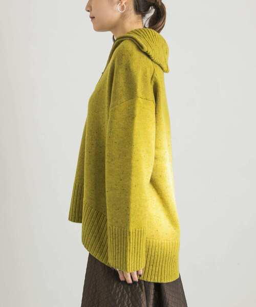 URBAN RESEARCH(アーバンリサーチ)の「ZIPUPニット(ニット/セーター・レディース・ベージュ/グリーン系その他・FREE)」の20枚目の写真