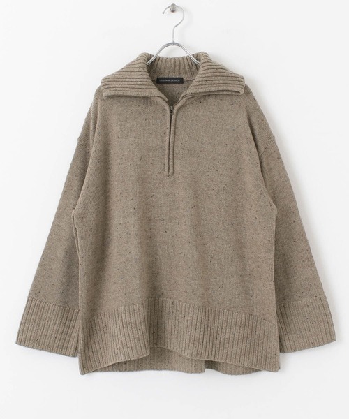 URBAN RESEARCH(アーバンリサーチ)の「ZIPUPニット(ニット/セーター・レディース・ベージュ/グリーン系その他・FREE)」の22枚目の写真