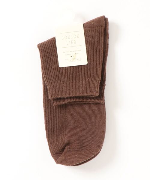 SESTO（セスト）の「gu22ss/リブショートソックス（ソックス/靴下・レディース・ブラック/レッド/パープル/ホワイト/グレー/ピンク/オレンジ/ダークグレー/グリーン/ブラウン/ブルー/ベージュ・FREE）」の6枚目の写真