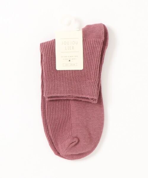 SESTO（セスト）の「gu22ss/リブショートソックス（ソックス/靴下・レディース・ブラック/レッド/パープル/ホワイト/グレー/ピンク/オレンジ/ダークグレー/グリーン/ブラウン/ブルー/ベージュ・FREE）」の11枚目の写真