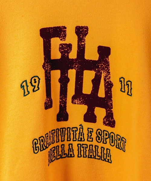 【セール】FILA 韓国 カレッジロゴ MLB ベースボール プリント 裏毛 スウェットトレーナー（スウェット）｜FILA HERITAGE（フィラヘリテージ）