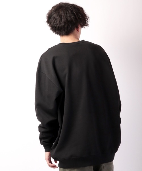 【セール】FILA 韓国 カレッジロゴ MLB ベースボール プリント 裏毛 スウェットトレーナー（スウェット）｜FILA HERITAGE（フィラヘリテージ）