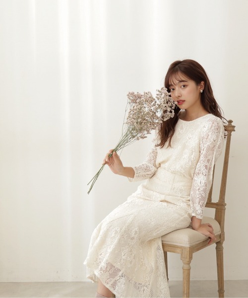 PROPORTION BODY DRESSING（プロポーションボディドレッシング）の「ギャザースリーブレースブラウス / 1212110104（シャツ/ブラウス・レディース・ライトグリーン/パープル/ホワイト系その他・SMALL/MEDIUM）」の10枚目の写真