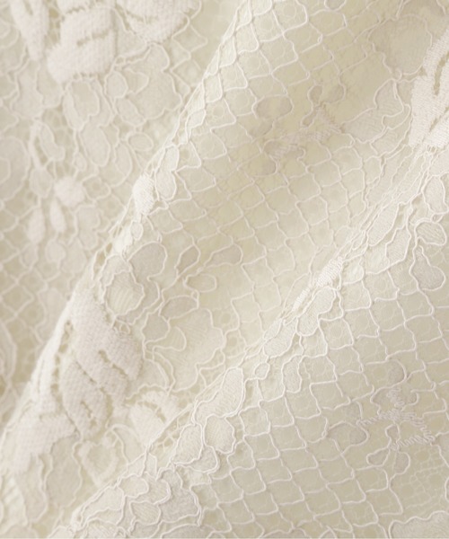 PROPORTION BODY DRESSING（プロポーションボディドレッシング）の「ギャザースリーブレースブラウス / 1212110104（シャツ/ブラウス・レディース・ライトグリーン/パープル/ホワイト系その他・SMALL/MEDIUM）」の22枚目の写真