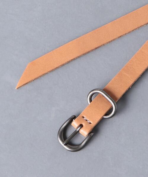 Hender Scheme（エンダースキーマ）の「＜HenderScheme（エンダースキーマ）＞ tail belt/ベルト■■■（ベルト・メンズ・ベージュ/ブラック・FREE）」の3枚目の写真