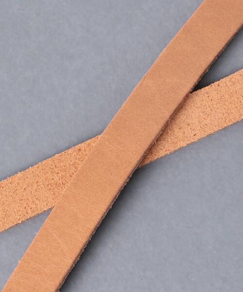 Hender Scheme（エンダースキーマ）の「＜HenderScheme（エンダースキーマ）＞ tail belt/ベルト■■■（ベルト・メンズ・ベージュ/ブラック・FREE）」の4枚目の写真
