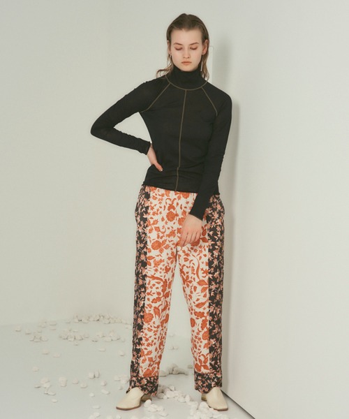 PUBLIC TOKYO(パブリックトウキョウ)の「【セットアップ対応】ヴィンテージフラワーワイドパジャマパンツ /ウォッシャブル(その他パンツ・レディース・オレンジ/ブルー・FREE)」の20枚目の写真
