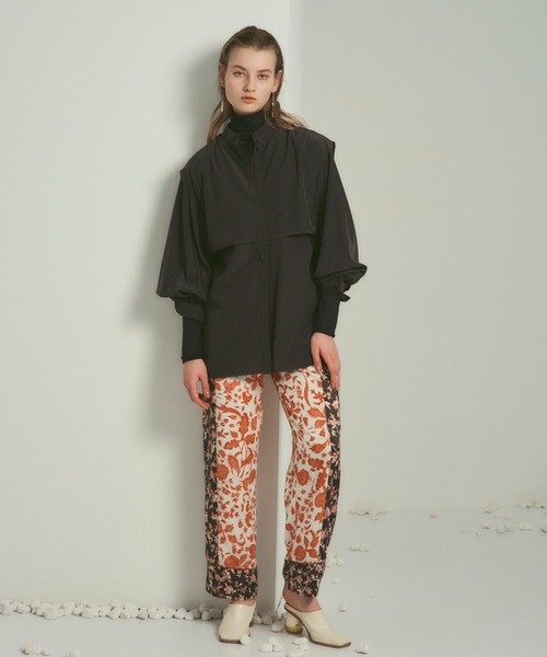 PUBLIC TOKYO(パブリックトウキョウ)の「【セットアップ対応】ヴィンテージフラワーワイドパジャマパンツ /ウォッシャブル(その他パンツ・レディース・オレンジ/ブルー・FREE)」の17枚目の写真