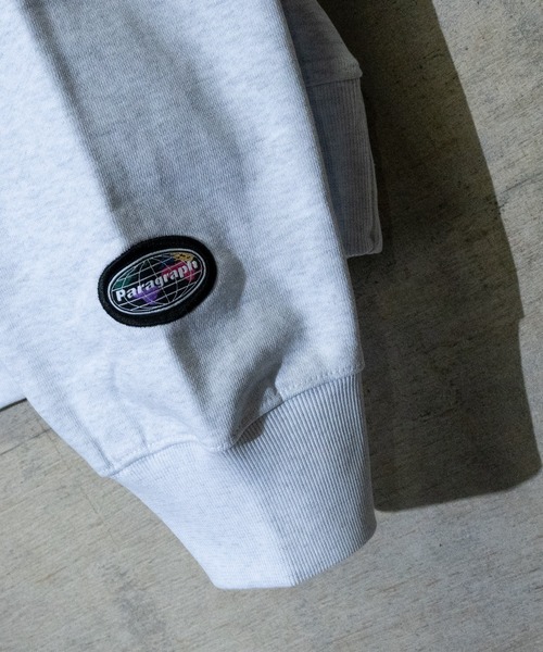 Paragraph（パラグラフ）の「【23】〔PARAGRAPH/パラグラフ〕インダストリアルカレッジロゴプリントスウェット（スウェット・メンズ・ブラック/アッシュグレー/グリーン・FREE）」の6枚目の写真