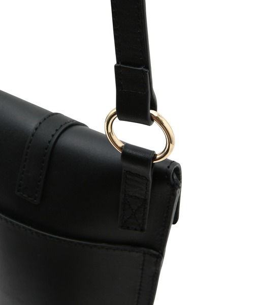 VIS（ビス）の「【アップサイクル】レザーミニミニショルダーバッグ（ショルダーバッグ・レディース・ブラック/ブラウン/グレー系その他/イエロー系その他/イエロー系その他4・FREE）」の14枚目の写真