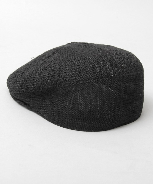 Basiquenti（ベーシックエンティ）の「麻混 サーモハンチング（ハンチング/ベレー帽・メンズ・ブラック/ベージュ/ネイビー/カーキ・FREE）」の18枚目の写真