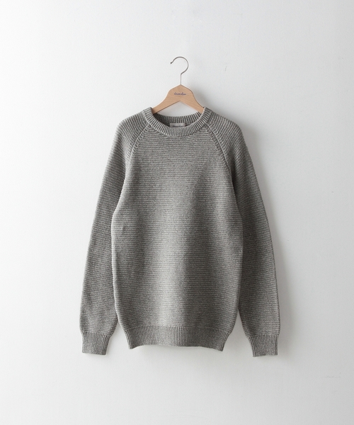 Steven Alan(スティーブンアラン)の「<steven alan> 5G PURL CREW/ニット◆(ニット/セーター・メンズ・ホワイト/ブラック/グレー・SMALL/MEDIUM/LARGE/X-LARGE)」の3枚目の写真