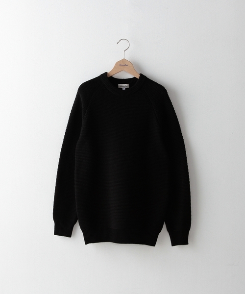 Steven Alan(スティーブンアラン)の「<steven alan> 5G PURL CREW/ニット◆(ニット/セーター・メンズ・ホワイト/ブラック/グレー・SMALL/MEDIUM/LARGE/X-LARGE)」の1枚目の写真