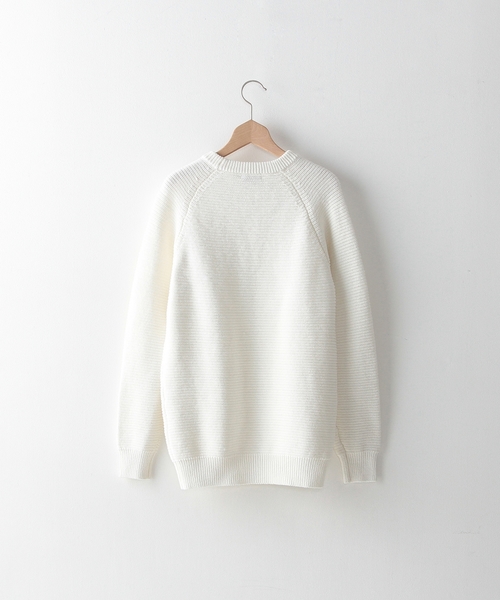 Steven Alan(スティーブンアラン)の「<steven alan> 5G PURL CREW/ニット◆(ニット/セーター・メンズ・ホワイト/ブラック/グレー・SMALL/MEDIUM/LARGE/X-LARGE)」の9枚目の写真