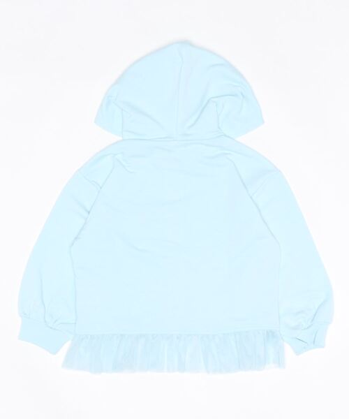 ANAP kids(アナップキッズ)の「裾チュールミニ裏毛パーカー(パーカー・キッズ・ラベンダー/サックスブルー・130cm/120cm/110cm)」の10枚目の写真