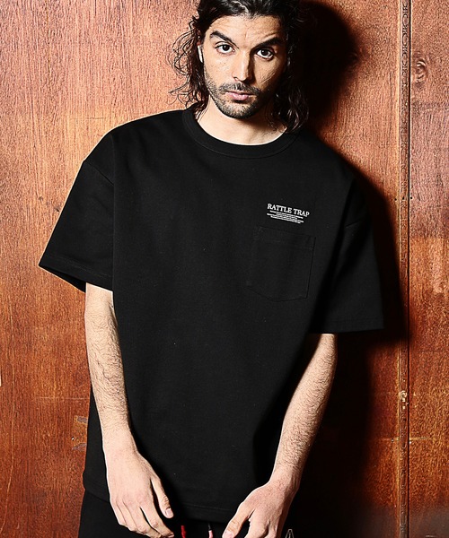 RATTLE TRAP(ラトルトラップ)の「バックプリントTシャツ(Tシャツ/カットソー・メンズ・ホワイト/ブラック・S/M/L)」の9枚目の写真